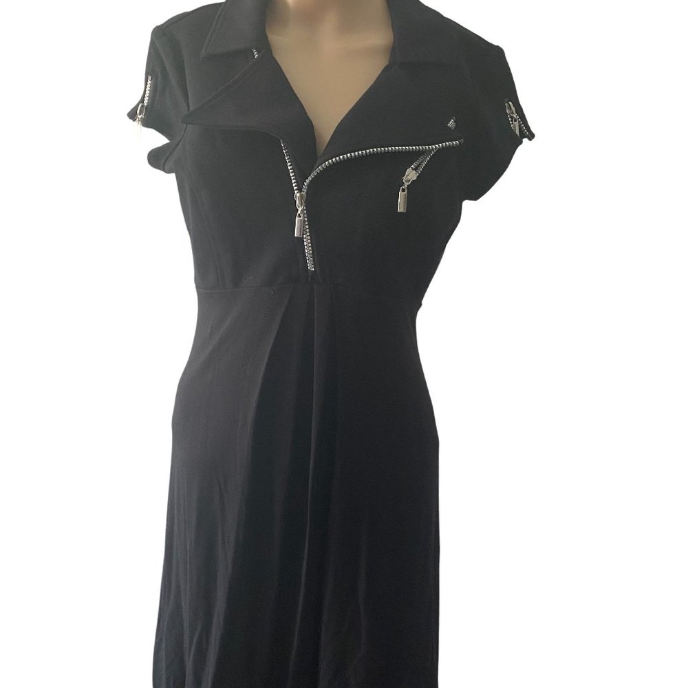 Cache Contour Made in USA Versatile Size 6 Little Black Dress
